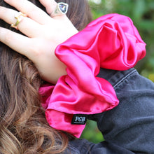 Load image into Gallery viewer, Hawaiian Hibiscus Hottie (Hot Pink)-XXXL Scrunchie