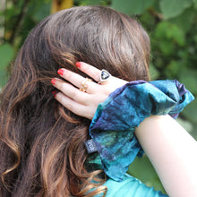 Load image into Gallery viewer, Honu Honey (Ocean Tie Dye)-XXXL Scrunchie