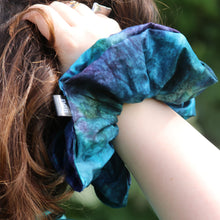 Load image into Gallery viewer, Honu Honey (Ocean Tie Dye)-XXXL Scrunchie