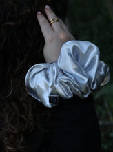 Load image into Gallery viewer, Iolani Palace (Silver)-XXXL Scrunchie