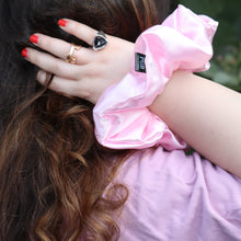 Load image into Gallery viewer, Pink Plumeria (Baby Pink)-XXXL Scrunchie